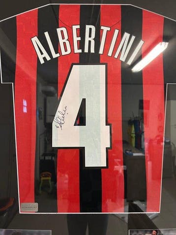 AC Milan - Compétitions italiennes - Albertini - Maillot de