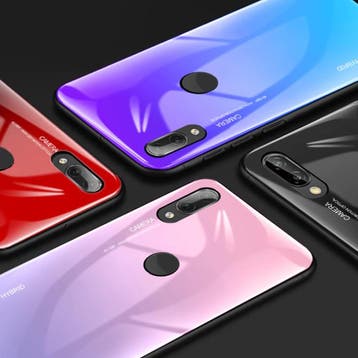 Huawei Mate 20 X - Gradient Armor Case Cover Cas TPU Hoesje, Verzenden