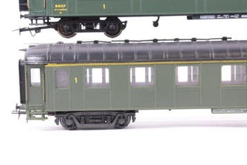 France Trains H0 - Modeltrein personenwagen (5) - Vijf