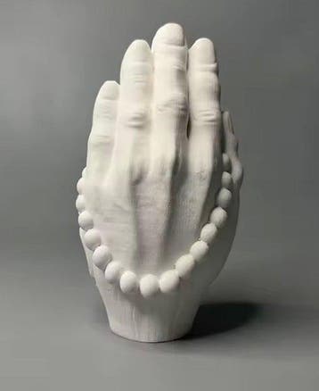 Figure - Zen Buddista - Plâtre