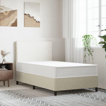vidaXL Pocketveringmatras middelhard-hard 120x200 cm, Verzenden, Nieuw