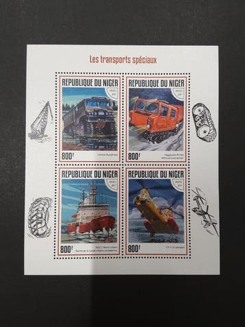 Monde - 207 diff. Blocs et feuilles modernes MNH