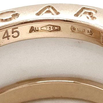 Bvlgari - Bague - 18 carats Or jaune - b-zero1, Handtassen en Accessoires, Ringen, Nieuw