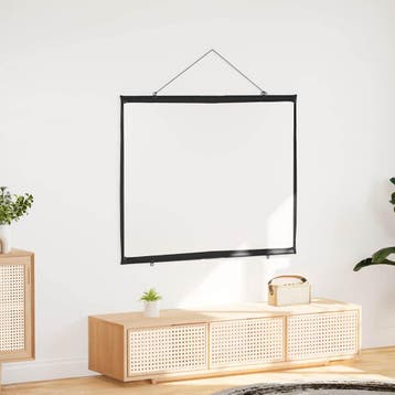 vidaXL Projectiescherm wandhangend 50 inch 4:3, Verzenden