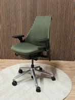 Voorraad Groene Herman Miller Sayl Stoelen - Duurzaam Design, Verzenden, Bureaustoel
