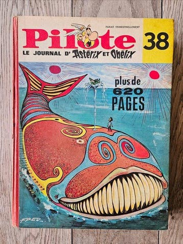 Pilote (magazine) - Recueils N°38 + N°43 - 2 Album - EO -