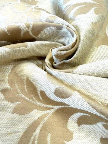 1785 Hoogwaardig jacquard meubelstof met bloemendamast -, Antiek en Kunst