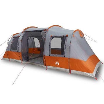 Tente tunnel 4 pers. - Gris/Orange - Seconde chance -35%, Verzenden, Nieuw