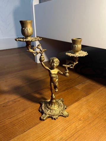 Chandelier (2) - Laiton doré