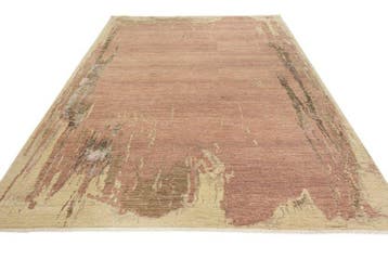 Tapis de créateur avec beaucoup de soie - Neuf -, Nieuw