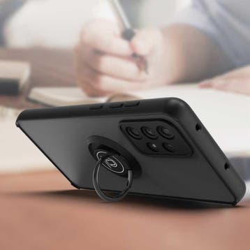 Samsung Galaxy S22 Plus Hoesje met Ring Kickstand en Magneet, Verzenden