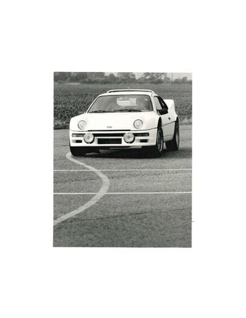 1984 FORD RS200 PERSFOTO, Nieuw