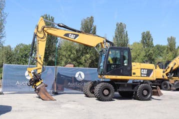 Veiling: Wielgraafmachine Caterpillar M315D Diesel 2011, Zakelijke goederen, Machines en Bouw | Kranen en Graafmachines, Ophalen