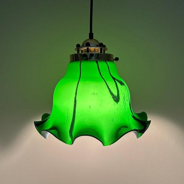 Peill & Putzler - Plafonnier cage - Opaline, Antiek en Kunst, Curiosa en Brocante