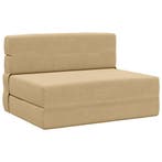 vidaXL Opvouwbare Sofa Bed Matras Groen Grijs 70 x 80 x 60, Verzenden, Nieuw