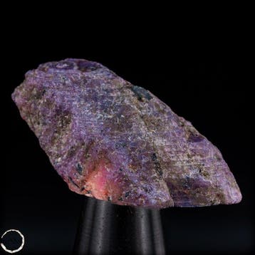 Natuurlijke zeldzame Padparadscha-saffier – Ruw kristal met