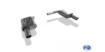 FOX Audi Q5 - 8R quattro einddemper rechts/links - 1x90 type, Verzenden, Nieuw