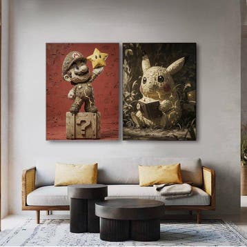 Yamila - XL - Mario y Pikachu: La Sabiduría del Oro, Kinderen en Baby's, Nieuw