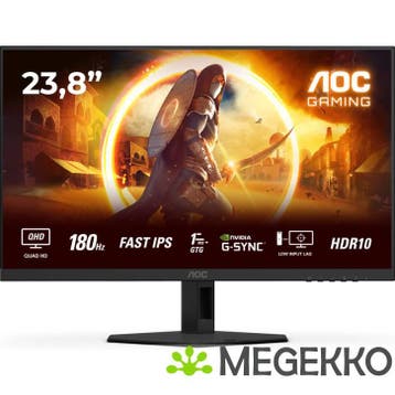 AOC G4 Q24G4RE 24  Quad HD 180Hz IPS Gaming Monitor, Verzenden