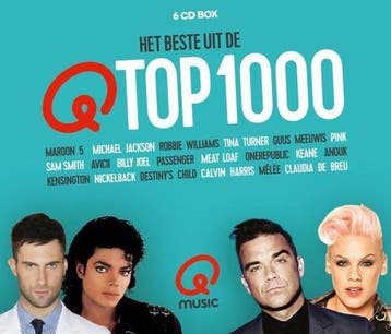 Qmusic: Het Beste Uit De Top 1000 - 2015 (6CD), Cd's en Dvd's, Verzenden, Nieuw in verpakking