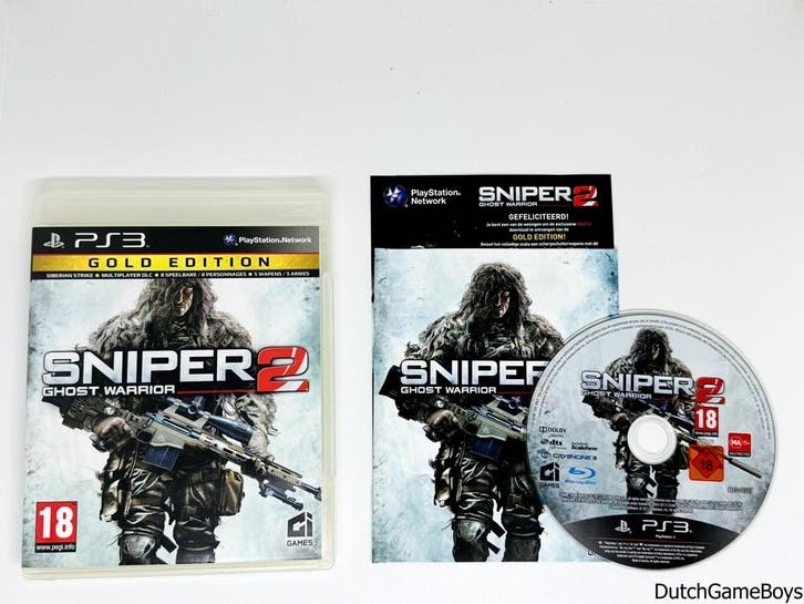 Playstation 3 / PS3 - Sniper 2 - Ghost Warrior - Gold Editio, Consoles de jeu & Jeux vidéo, Jeux | Sony PlayStation 3, Envoi