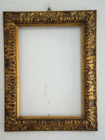 Lijst - bladgoud, Hout