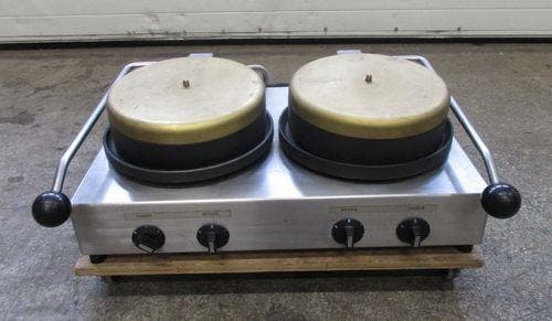 2-pans Pannenkoekenmaker B63 x D42 x H12cm, Zakelijke goederen, Horeca | Keukenapparatuur