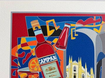 UGO NESPOLO - Manifesto Pubblicitario- serigrafia numerata e
