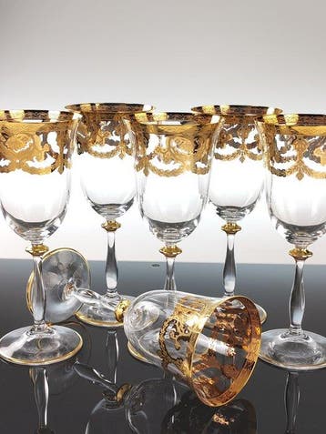 SECOLOVENTESIMO - Kelk (6) - Angela Venice Gold - 24 kt goud