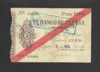 Spanje, Equatoriaal-Guinea. - 2 banknotes - 1936/1969, Postzegels en Munten