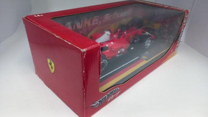 Hot Wheels 1:18 - Modelauto - Ferrari 248 F1 M. Schumacher, Hobby en Vrije tijd, Modelauto's | 1:5 tot 1:12