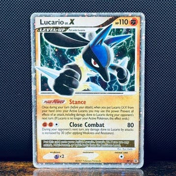 Pokémon Card - Lucario LV.X DP12 – Pokémon