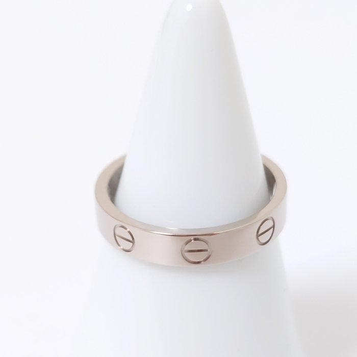 Cartier - Ring - Love - 18 karaat Witgoud, Handtassen en Accessoires, Ringen