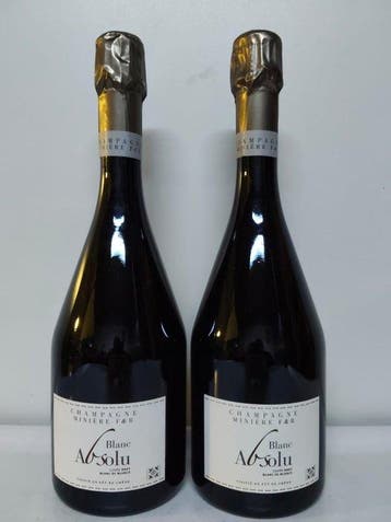 Champagne Miniere F & R, Blanc Absolu - Champagne Blanc de, Verzamelen, Nieuw