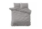PRIMAVIERA DELUXE Uni Satijn Grijs - 240 x 200/260, Nieuw