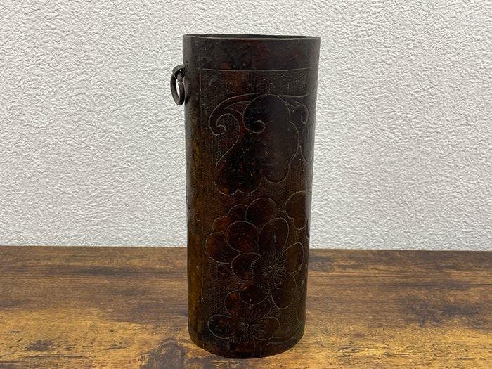 Vaas - Koper - Japan - Late Edo periode -, Antiquités & Art, Antiquités | Autres Antiquités