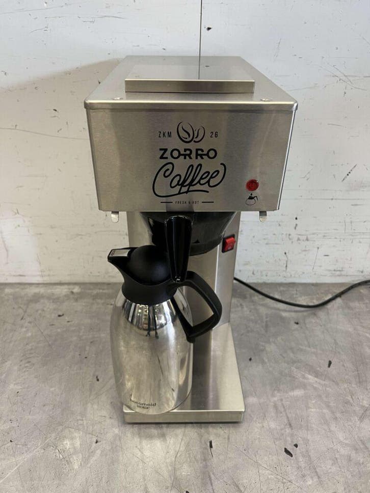 RVS Zorro Koffiemachine Koffieautomaat 230V Horeca, Articles professionnels, Horeca | Équipement de cuisine, Enlèvement ou Envoi