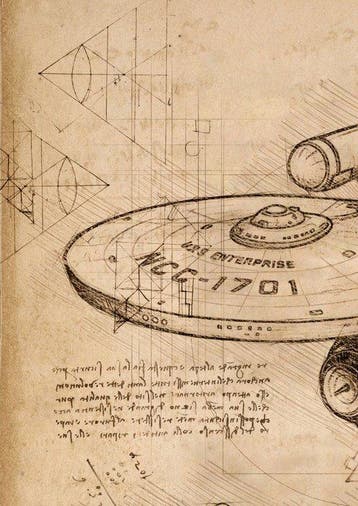 Boriani - Star Trek Enterprise, Da Vinci Series - limited, Nieuw