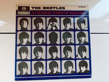 Beatles - 2 Albums - A Hard Days Night (1st Swedish Mono) &