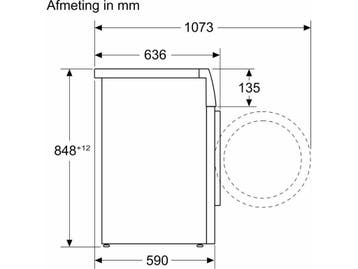 Siemens WG46G2Z0FG - iQ500 - Wasmachine met stoom - 9 kg -, Elektronische apparatuur, Verzenden, Zo goed als nieuw
