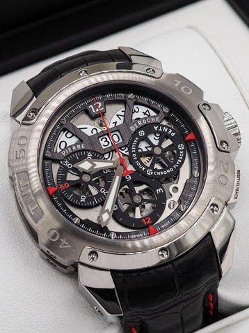 Pierre DeRoche - TNT Chronograph - B-01580 - Heren -, Nieuw
