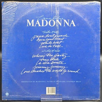 Madonna - True Blue - Sealed 1st US pressing - Vinylplaat -