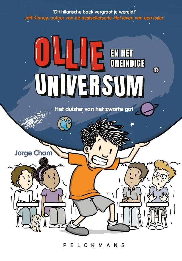 Het duister van het zwarte gat / Ollie en het oneindige, Boeken, Overige Boeken, Zo goed als nieuw, Verzenden