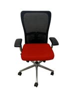 Refurbished Haworth Comforto Zody - 5 jaar garantie, Verzenden, Zo goed als nieuw, Bureaustoel, Rood