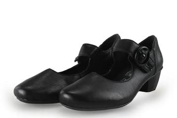 Rieker Ballerinas in maat 37 Zwart, Kleding | Dames, Verzenden, Zwart, Ballerina's, Zo goed als nieuw