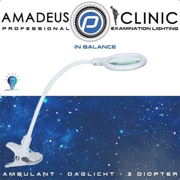 Ambulante Loupelamp Amadeus LED 3 Dioptrie (Loupelampen), Verzenden, Nieuw, Hand- en Voetverzorging