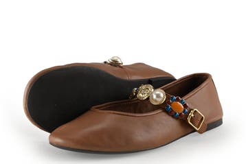Jeffrey Campbell Ballerinas in maat 36 Bruin, Bruin, Verzenden, Ballerina's, Jeffrey Campbell
