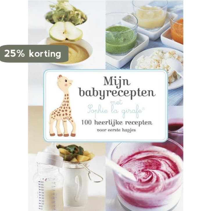 Mijn babyrecepten met Sophie la girafe® 9789021568935, Livres, Livres de cuisine, Envoi