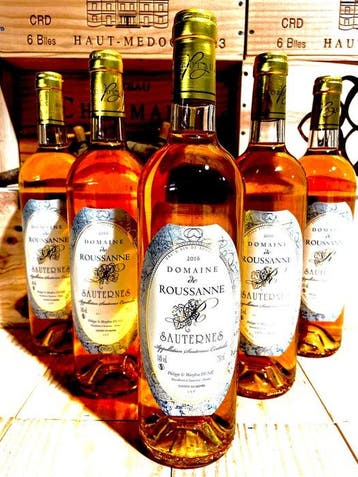 2016 Domaine de Roussanne - Sauternes - 6 Flessen (0.75