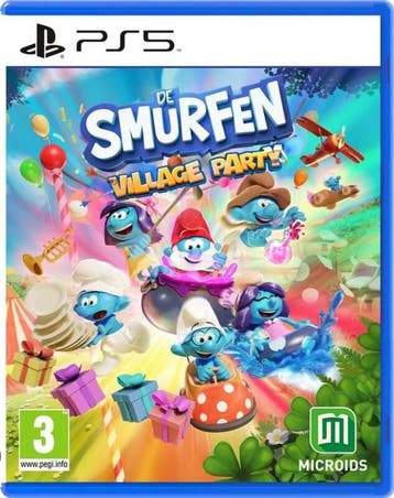 De Smurfen Village Party (Nieuw) (PS5 Games), Games en Spelcomputers, Ophalen of Verzenden, Nieuw